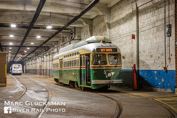 SEPTA 2324, Callowhill Car House, Philadelphia, Pennsylvania