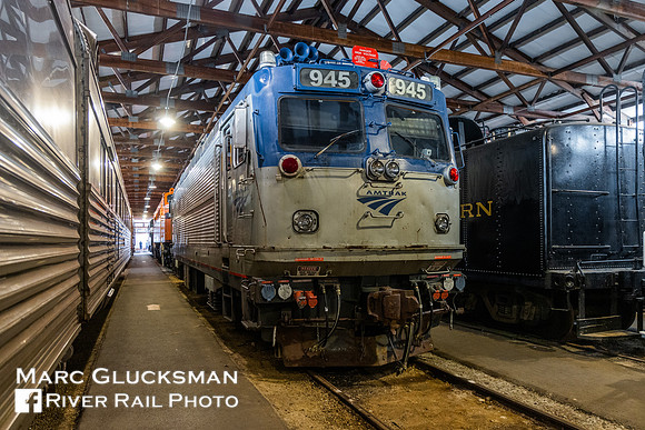 Amtrak 945, Illinois Railway Museum, Union, Illinois