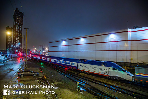 Amtrak/Alstom Acela 2, AMTK 2100, Chicago, Illinois