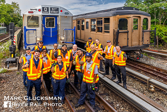 MTA NYCT Subway/NYTM 2023 Parade Of Trains, Brooklyn, New York