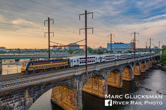 NJTR 4636, Delaware River, Trenton, New Jersey