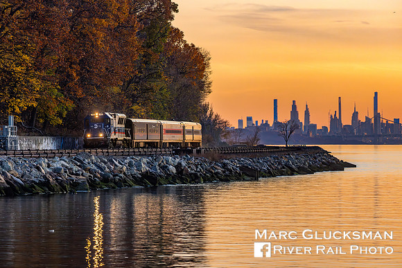 MNR Laser Train, MNCW 112 5010, Dobbs Ferry, New York