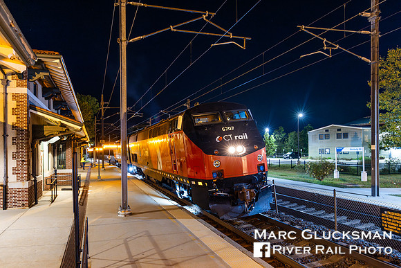 CDOT Extra 6707, CTDX 6707, Westerly, Rhode Island