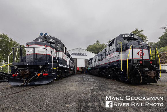 NJTR 4101 & EL 3722, URHS, Boonton, New Jersey