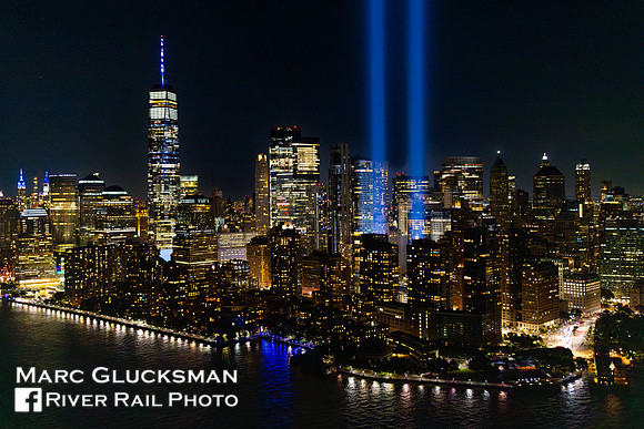 911 Tribute In Light, Freedom Tower, New York, New York