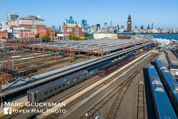 2023-10-01 NJ Transit  Hoboken Locomotive Display, Hoboken, New Jersey