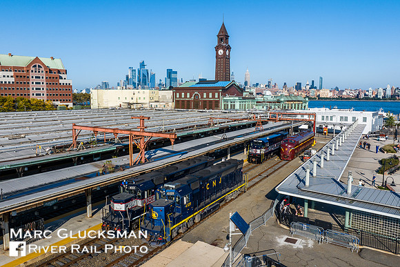 2023-10-01 NJ Transit  Hoboken Locomotive Display, Hoboken, New Jersey