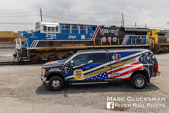 CSX 3194 and NJSPBA, Port Newark, New Jersey