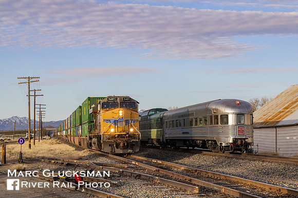 Webb Rail meets Union Pacific at Winnemucca, Nevada