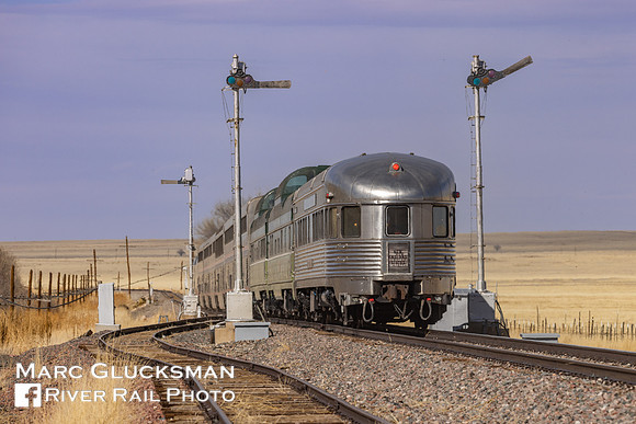 Webb Rail at the former AT&SF Semaphores Signals, Wagon Mound, New Mexico