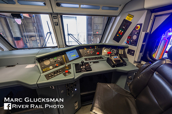 NJTR 4556 ALP-45DPA cab, New Jersey Transit/NJT Meadows Maintenance Complex, Kearny, New Jersey