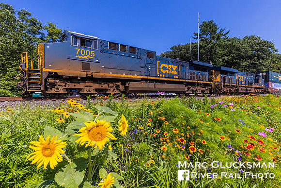 CSXT 7005, Mine Dock Park, Fort Montgomery, New York