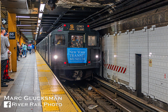 MTA NYCT Subway NY Transit Museum, Greenwood Cemetary Tour Nostalgia Special, Brooklyn, New York