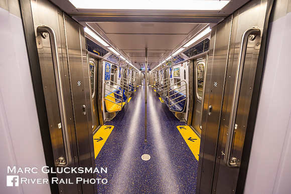 MTA NYCT Subway R211T 4047, Interior, Coney Island Shops, Brooklyn, NY