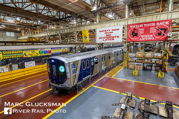 MTA NYCT Subway R211T 4049, Coney Island Shops, Brooklyn, NY