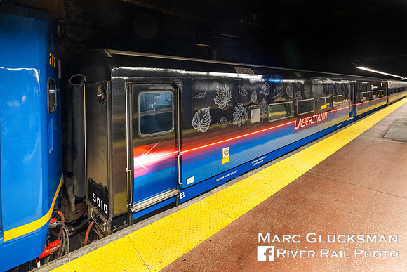 Metro-North Railroad/MNR OCS, MNCW 5010 Laser Train, Grand Central Terminal GCT, New York, New York