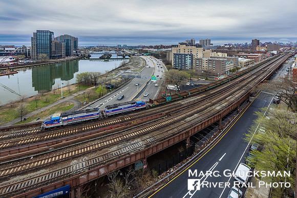 MTA Metro-North Railroad Rail Train, New York, New York