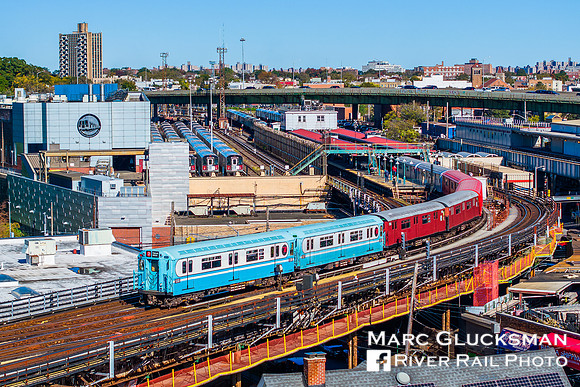 MTA NYCT Subway NY Transit Museum, NYCT 9308, East 180 Street, Bronx, New York