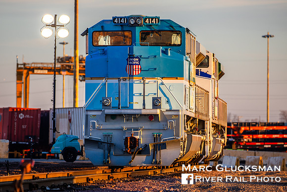 UP 4141 (George Bush 41), Proviso, Illinois