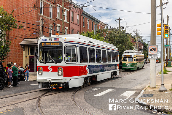 SEPTA 9000 FOPT Charter, Philadelphia, Pennsylvania