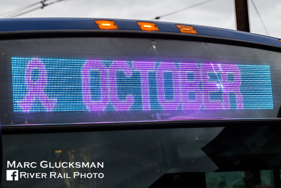 MTA NYCT 8682, "Breast Cancer Awareness/October", Bronx, New York
