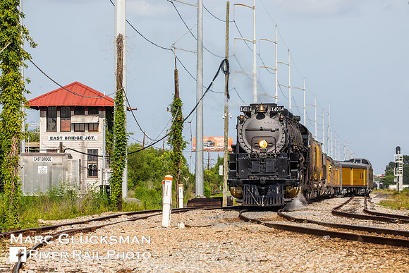 Union Pacific 4014 Big Boy, East Bridge Junction, Jefferson, Louisiana