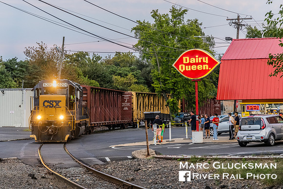 CRCX YPMO-R1, CSXT 6201, Morrisville, Pennsylvania