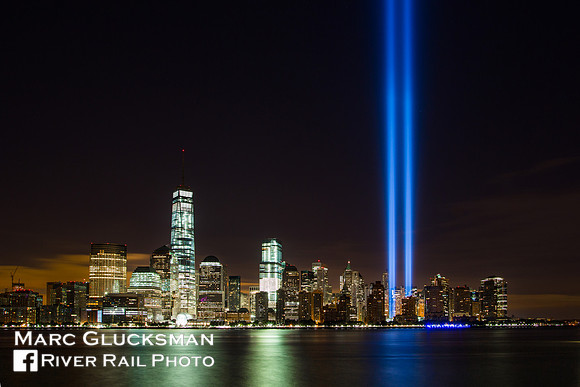 911 Tribute In Light, Brooklyn, New York