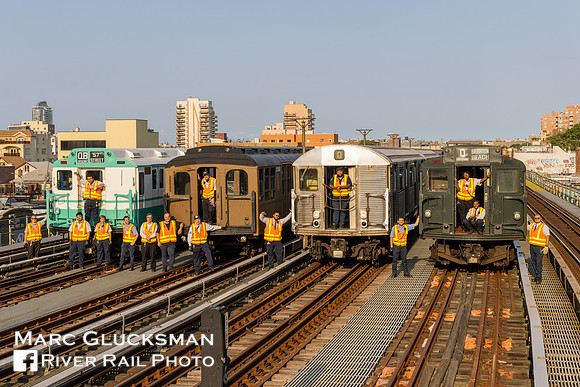 The Lineup And The Crew, Ocean Parkway, Brooklyn, New York