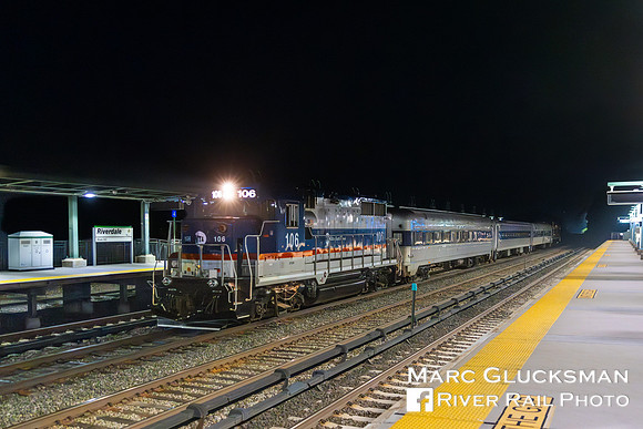 MTA Metro-North Railroad, Geometry Train, Riverdale, MNCW 106 127, Bronx, New York