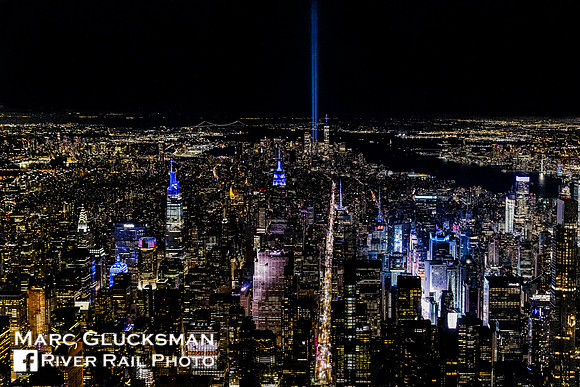 911 Tribute In Light, New York, New York