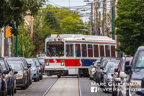 SEPTA 9000 FOPT Charter, Philadelphia, Pennsylvania