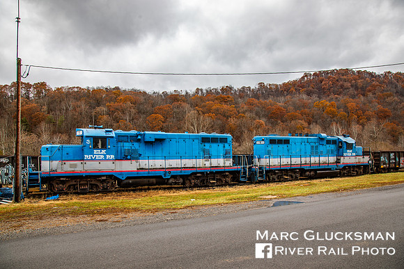 Elk River Railroad ELKR, Gassaway, West Virginia