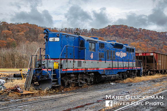 Elk River Railroad ELKR, Gassaway, West Virginia