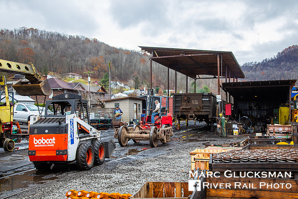 Elk River Railroad ELKR, Gassaway, West Virginia