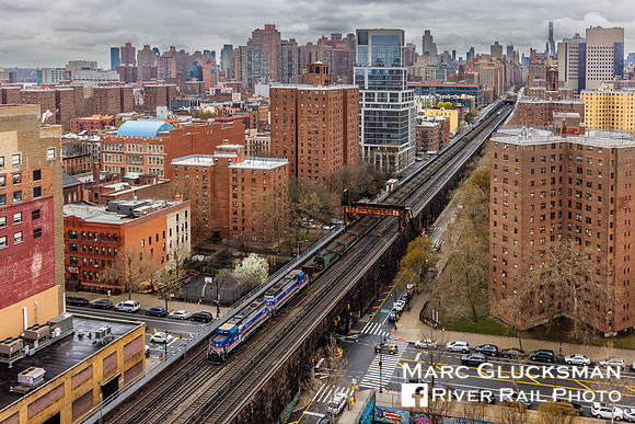 MTA Metro-North Railroad Rail Train, New York, New York