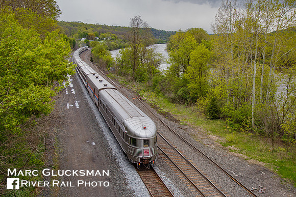 Webb Rail former New York Central car "Babbling Brook" at Palatine Bridge New York