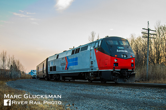 Amtrak/Capital Region Toys For Tots, AMTK 156 (Phase I/40th Ann), Rouses Point, New York