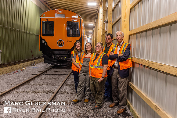 Pop-Up Metro 230002, In Car Barn With The Team, Orbisonia, Pennsylvania
