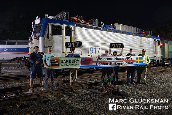 Danbury Railway Museum, Amtrak 917, Danbury, Connecticut