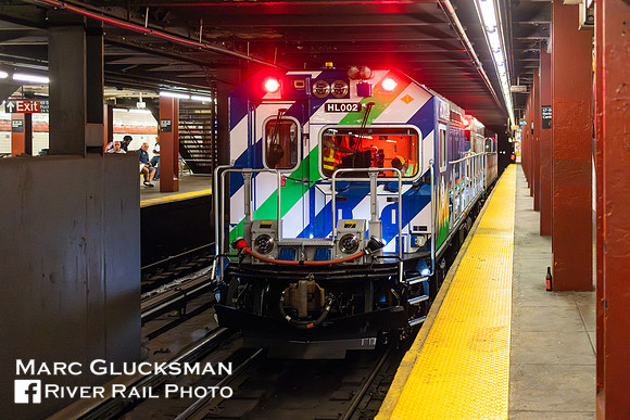 MTA NYCT Subway, R-255 testing, 47-50 Rockefeller Center, New York, New York