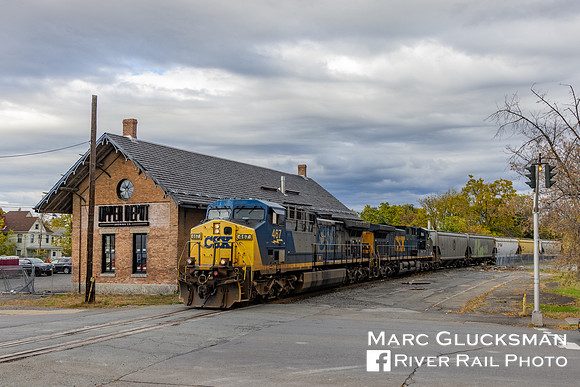 CSX B765, Upper Depot Brewing, Hudson, New York