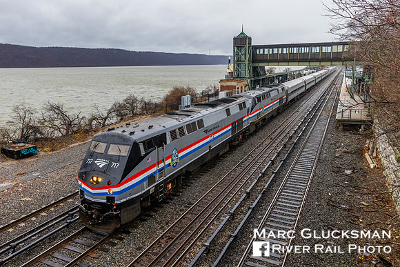 Amtrak 232 and 234, Riverdsae, Bronx, New York
