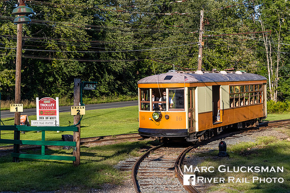 Springfield (VT) Electric Railway 16, Connecticut Trolley Museum