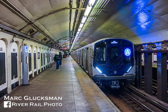 MTA NYCT Subway R211A 4125, 190 Street Station, New York, New York