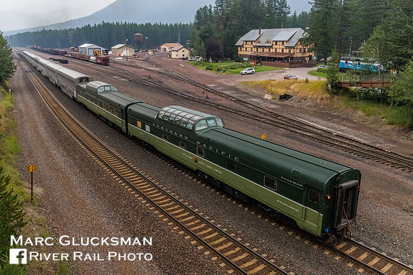 Webb Rail in Essex, Montana at the Izaak Walton Inn