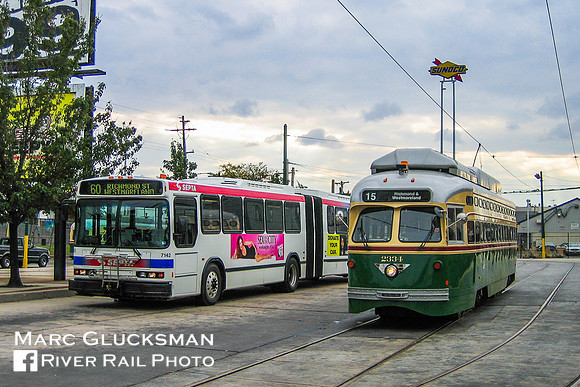 SEPTA 2334, Richmond & Westmoreland, Philadelphia, Pennsylvania