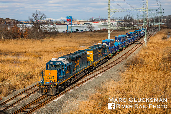 CRCX BY-1, CSXT 8136, Staten Island, New York