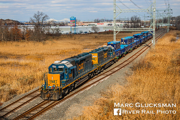 CRCX BY-1, CSXT 8136, Staten Island, New York