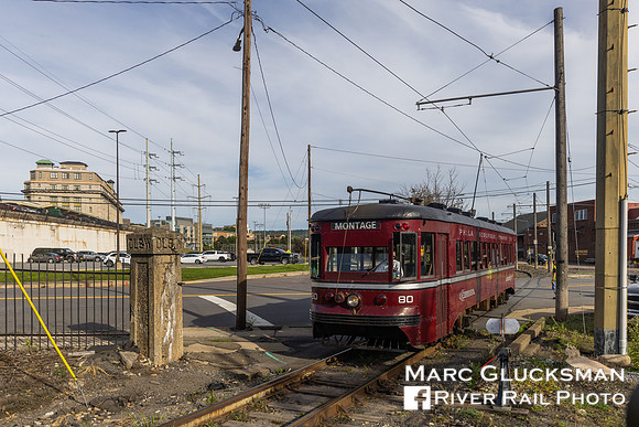 PST Brill "Master Unit" 80, Electric City Trolley Museum, Scranton, Pennsylvania